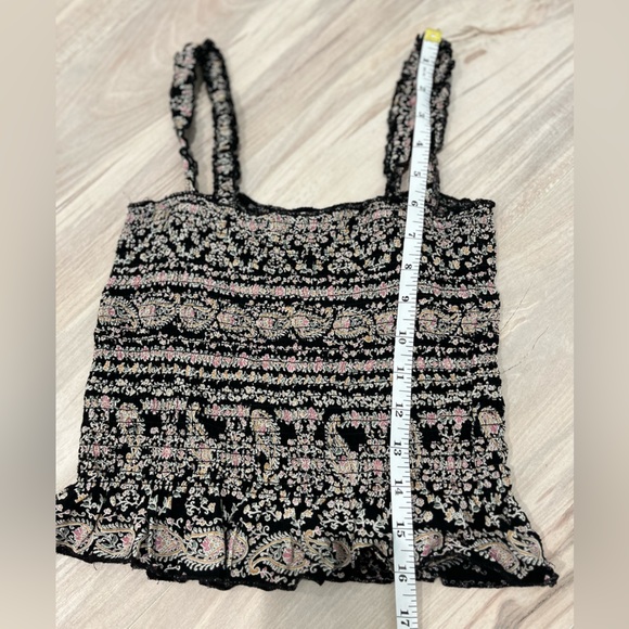 PATRONS OF PEACE Smocked Womens Cami - Picture 13 of 13